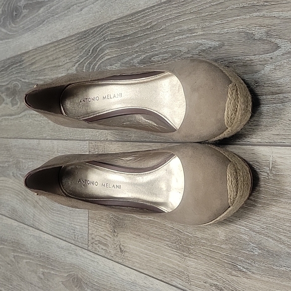 Antonio Melani Camden Espadrille in Tan Size 9 1/2 - Picture 6 of 9